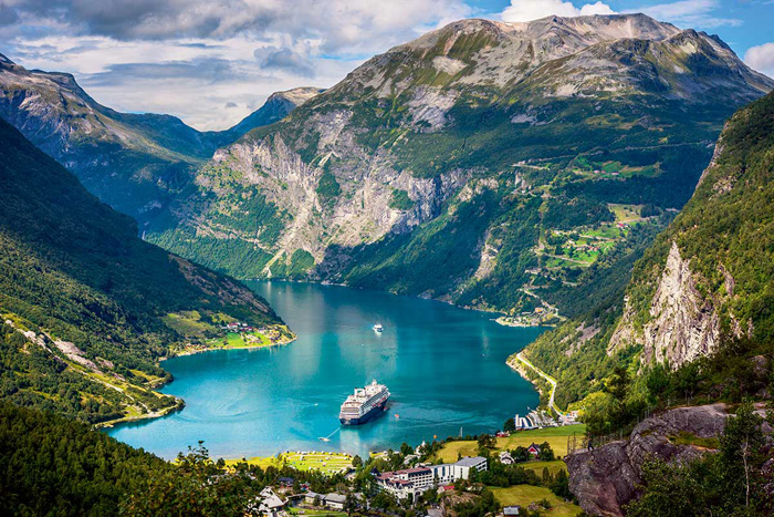 Traversée des fjords en Norvège