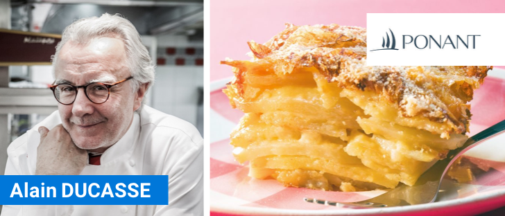 Ponant et le chef Alain Ducasse