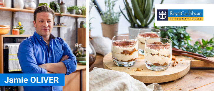 Royal Caribbean et le chef Jamie Oliver