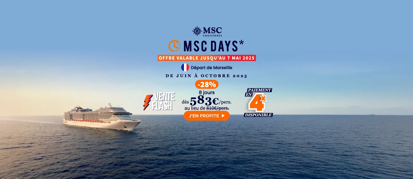 Star Croisières - Promo Pâques 2025 jusqu'à -50% sur votre croisière